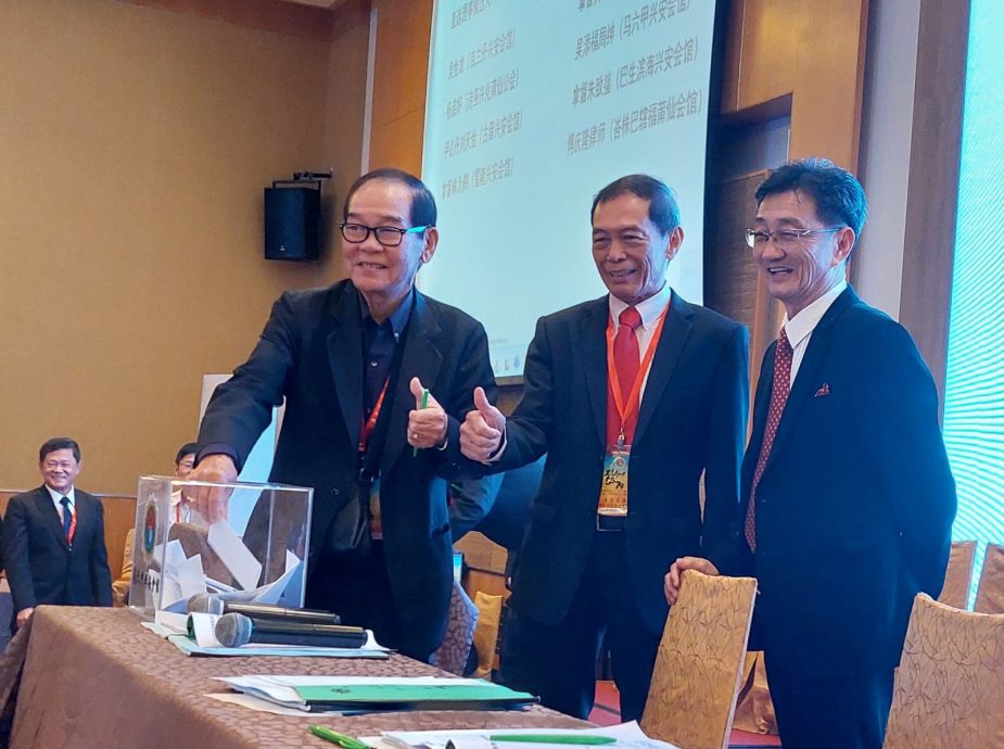 (全国版)林为鹤当选第26届马来西亚兴安会馆总会总会长