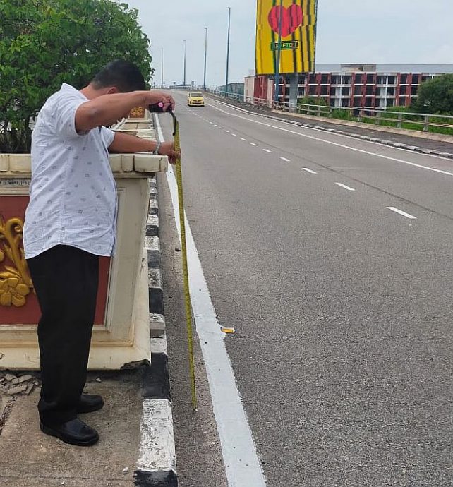 （古城封面主文）大桥不到一个月发生3车祸