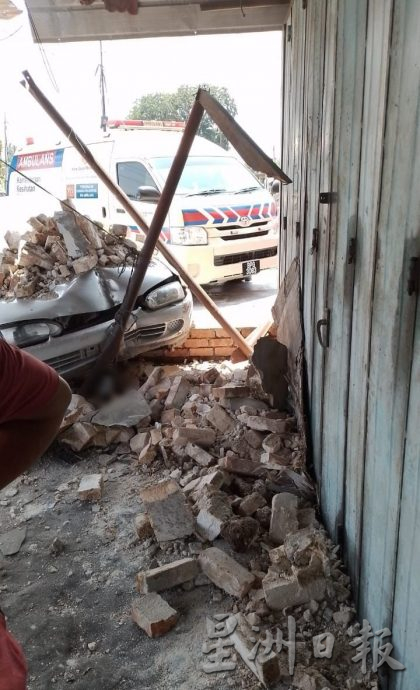 (古城第三版主文)武吉南眉街镇老店前方路段不时发生交通意外