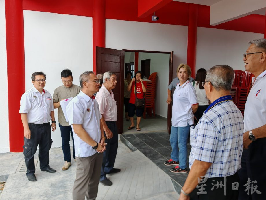 (古城第六版主文)去年受风灾影响,RIBI拨款22万3560令吉予亚罗牙也天后庙