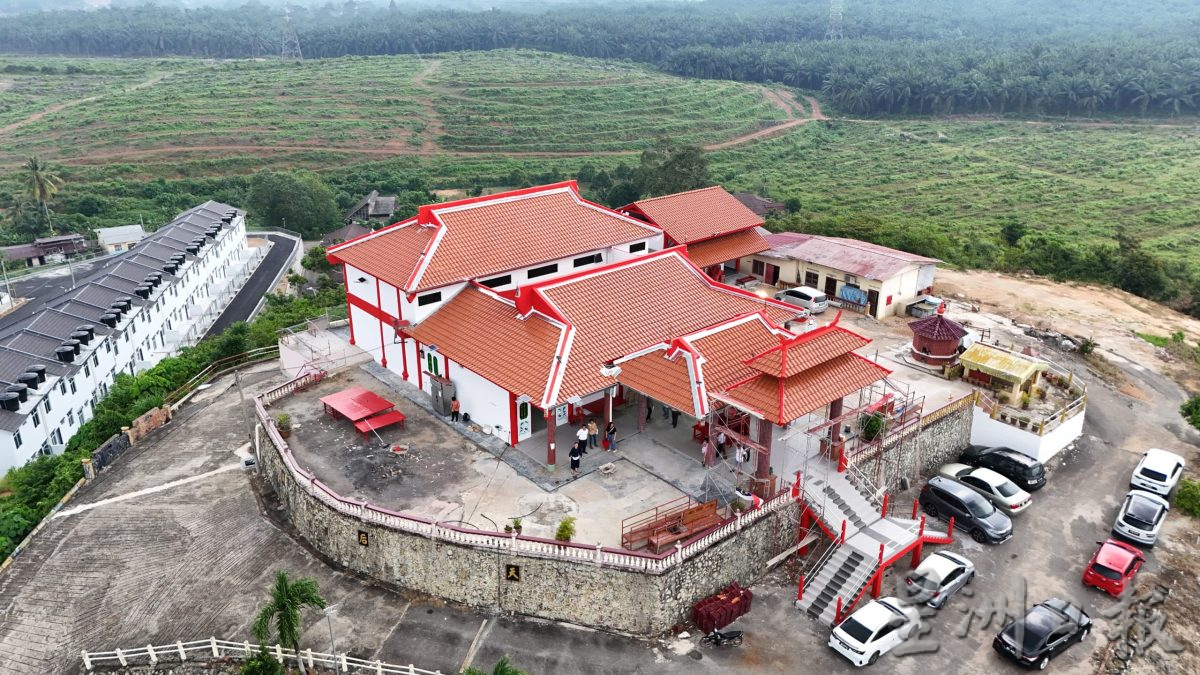 (古城第六版主文)去年受风灾影响,RIBI拨款22万3560令吉予亚罗牙也天后庙