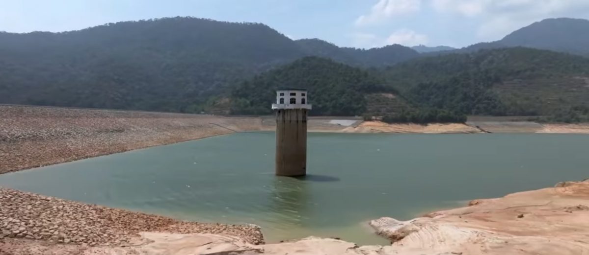 (大北马)亚依淡直落巴巷水坝有效水量偏低,威胁附近地区逾7万用水户水供