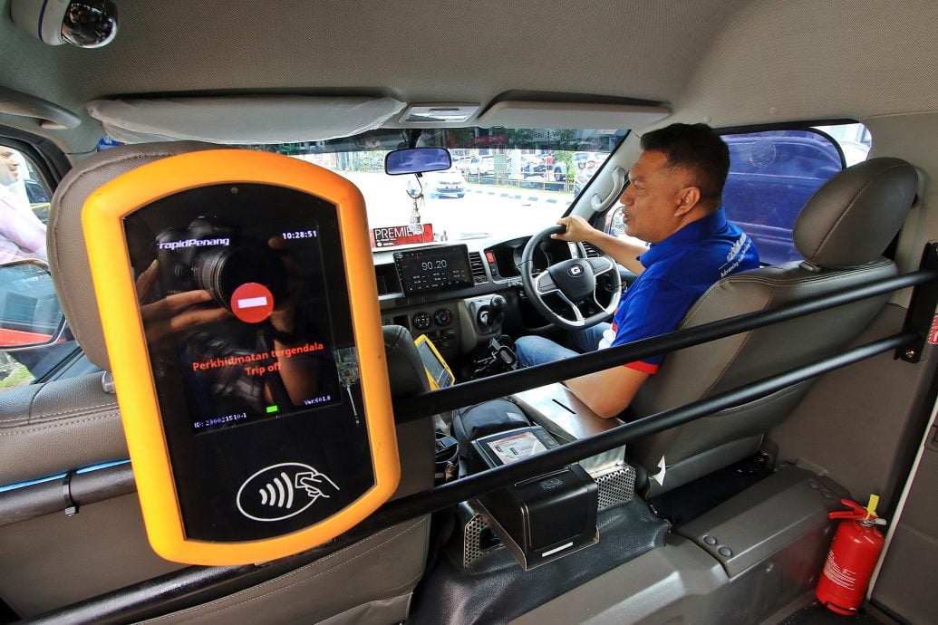 (大北马)快捷通巴士公司在槟城试跑电召客货车服务 每趟只需1令吉受乘客热捧