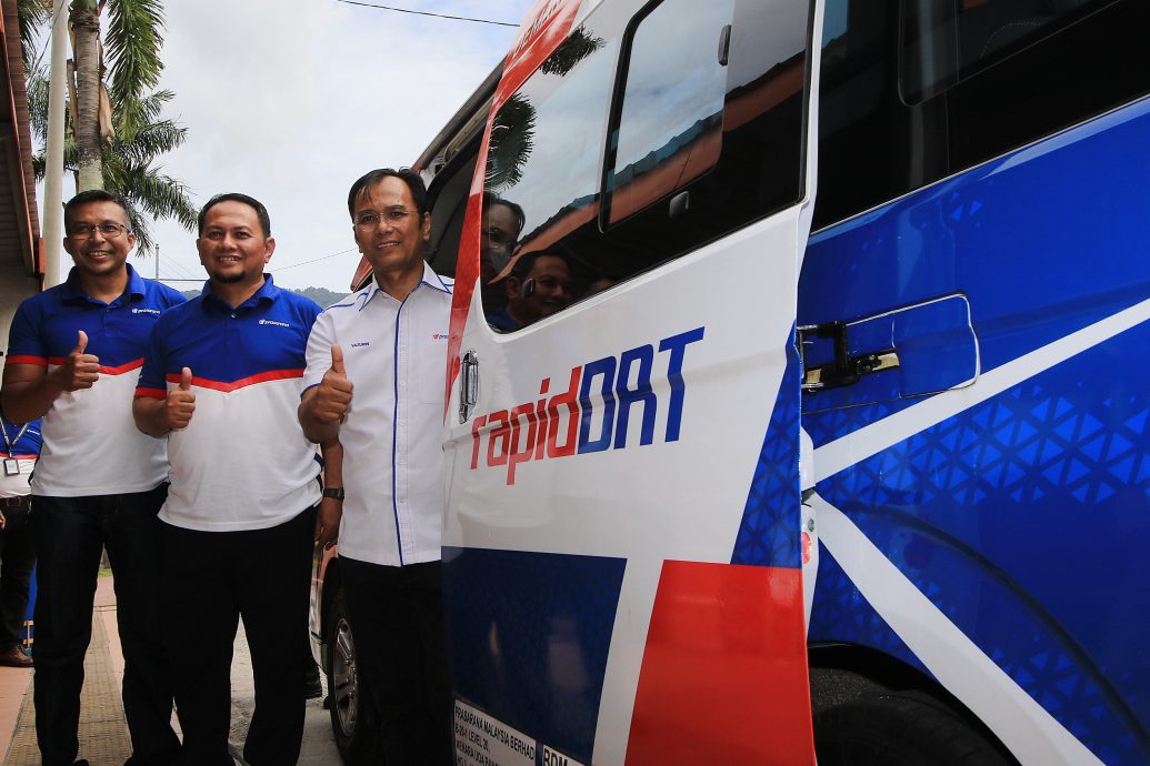 (大北马)快捷通巴士公司在槟城试跑电召客货车服务 每趟只需1令吉受乘客热捧