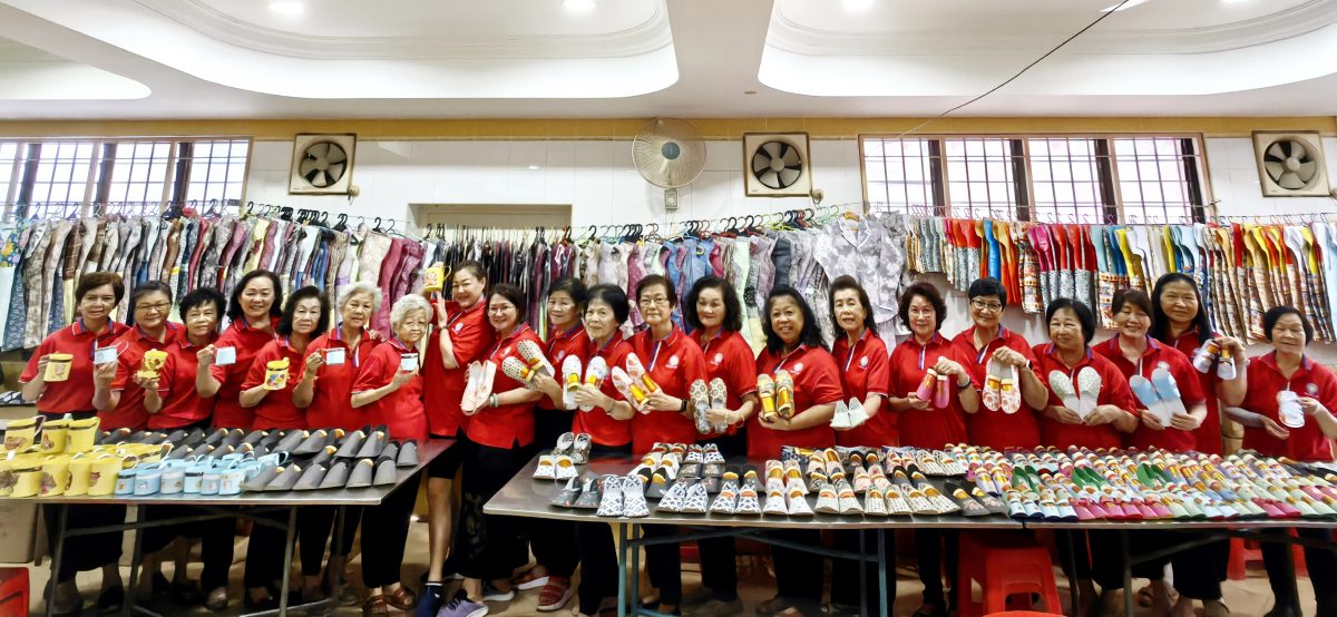 (大北马)明修50妇女及义工,3个月完成赶制8646件冥纸用品!