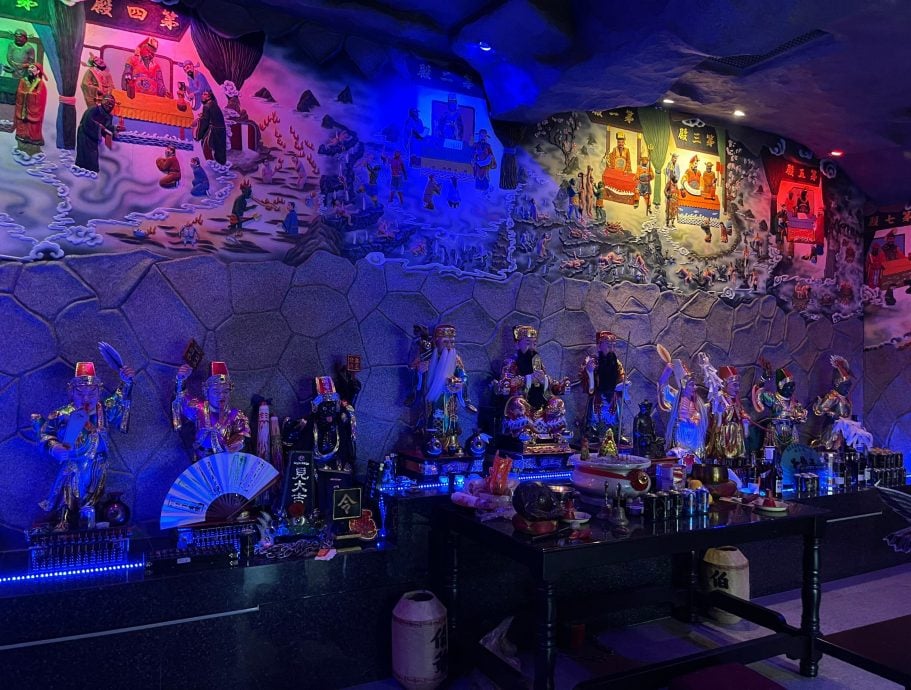 (大北马)济慈善社设地府殿警示因果循环,不要作恶