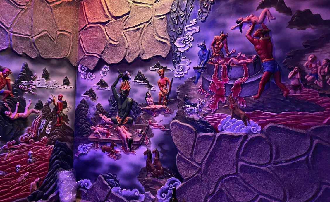 (大北马)济慈善社设地府殿警示因果循环,不要作恶