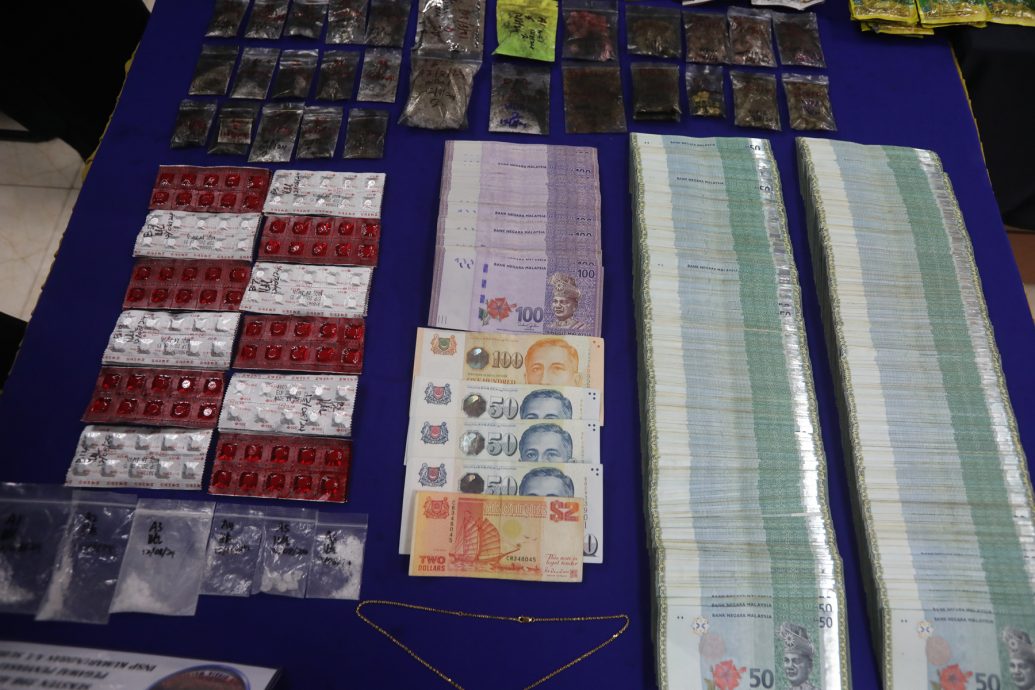 (已签发)全国:柔警方捣毁贩毒集团 起获千万令吉毒品