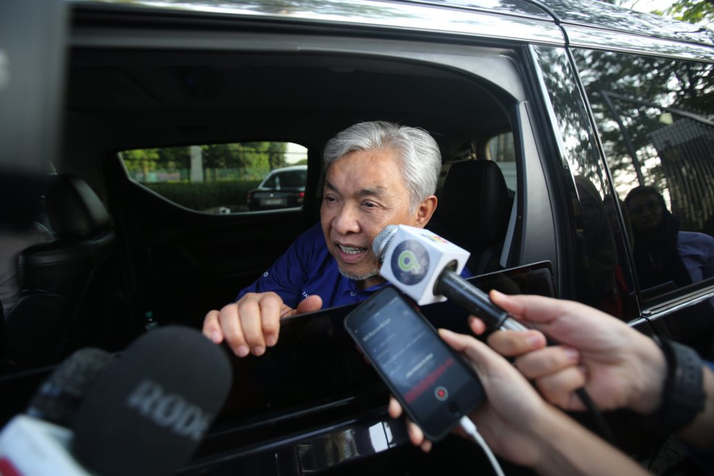 (已签发)全国:马哥打补选|阿末扎希:巫统未因候选人 出现派系动荡内乱