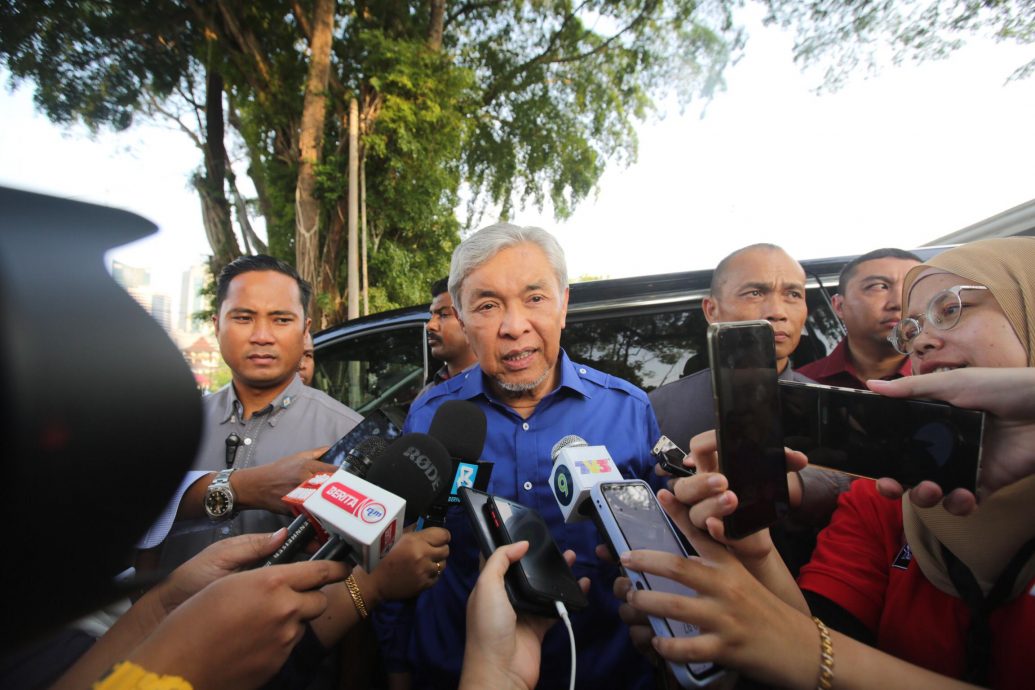 (已签发)全国:马哥打补选|阿末扎希:巫统未因候选人 出现派系动荡内乱