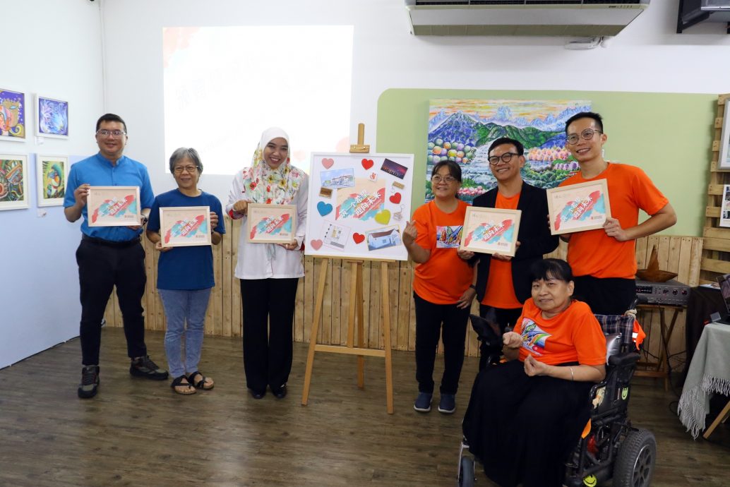 (已签发)柔:**可版头**新山双福办众筹活动 义卖学员作品募扩建基金