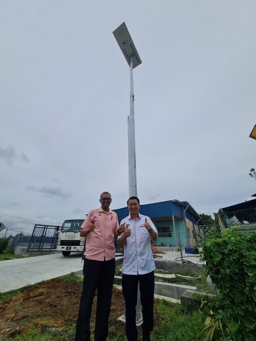 (已签发)柔:**版三头**房地部拨150万,提升新山县14项华人新村基建