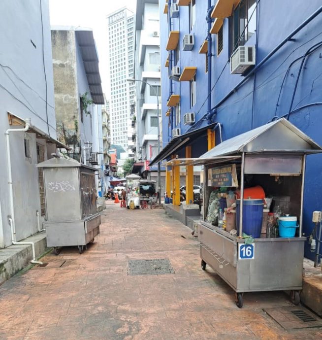 (已签发)柔:**版头之一**新山市贩商公会冀望重新打造 明里南街后巷美食中心成旅游景点