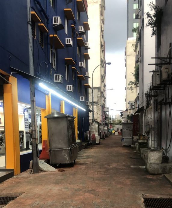 (已签发)柔:**版头之一**新山市贩商公会冀望重新打造 明里南街后巷美食中心成旅游景点
