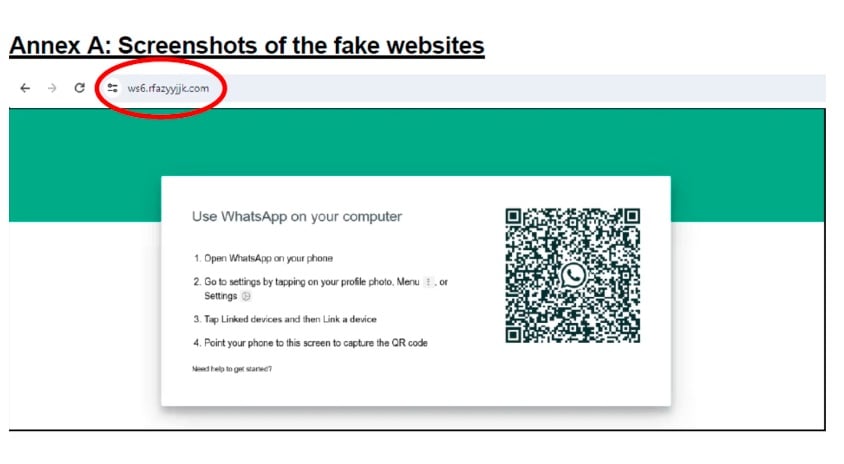 (已签发)柔:狮城二三事:盗用WhatsApp账号骗局重现 狮城警方已接获20起报案