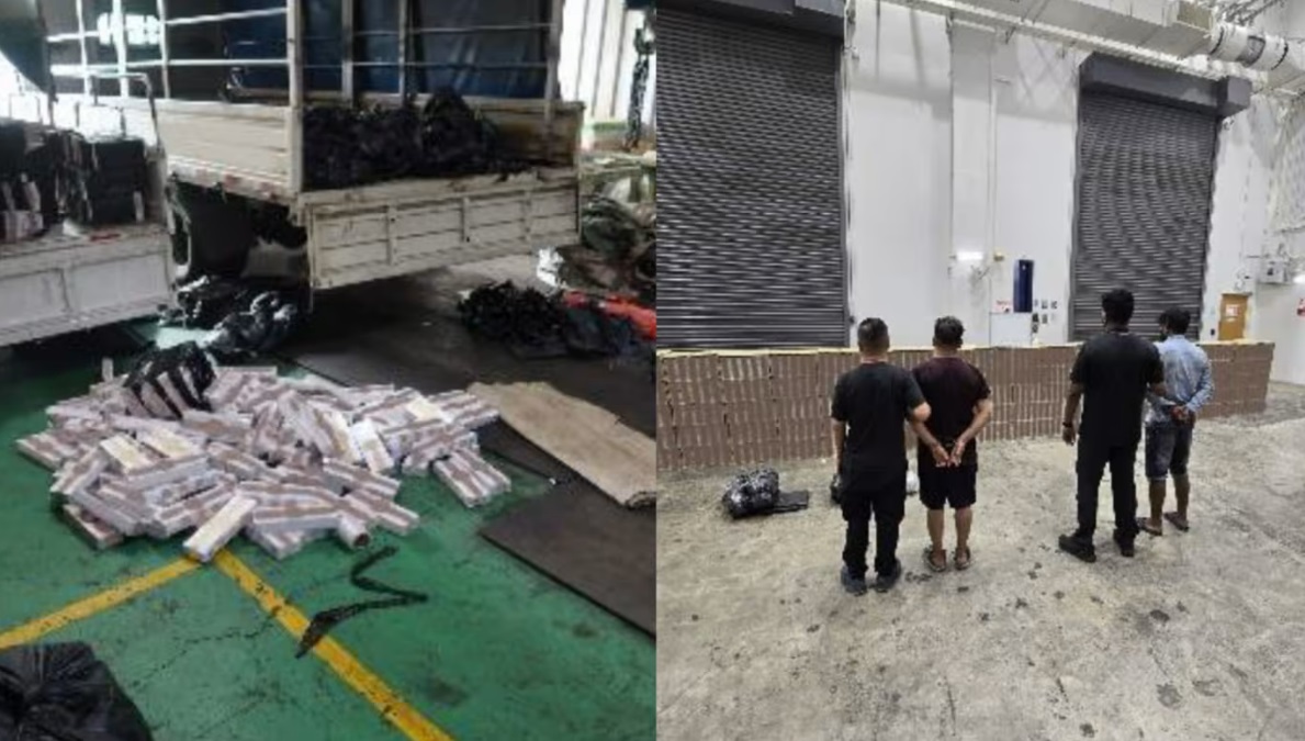 (已签发)柔:狮城二三事:起获2700多条漏税香烟 两男涉逃税逾96万令吉被捕