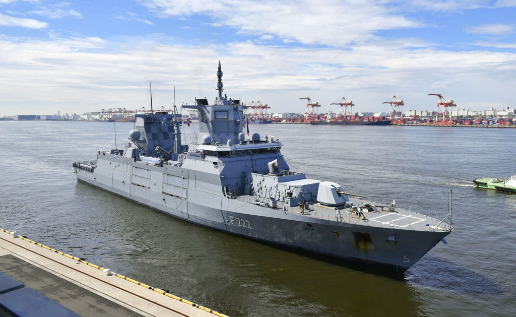 22年来首次 外媒:德军舰将通过台海不通知北京