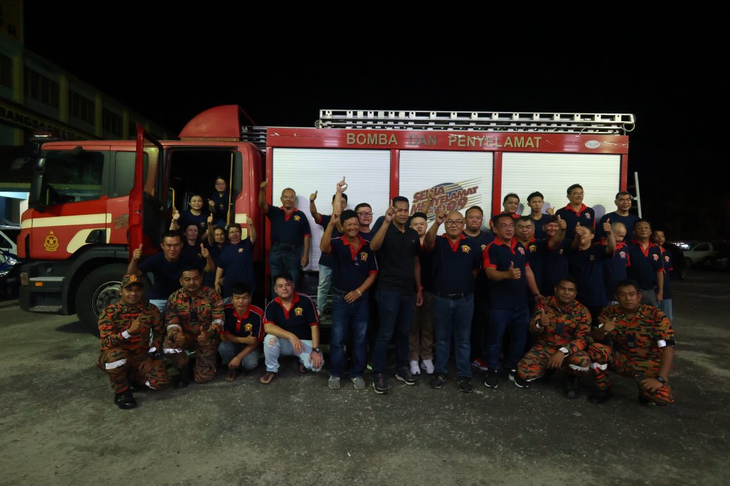 东:甘孟自愿消防队成功筹获近15万令吉,作为活动基金,完善设备。