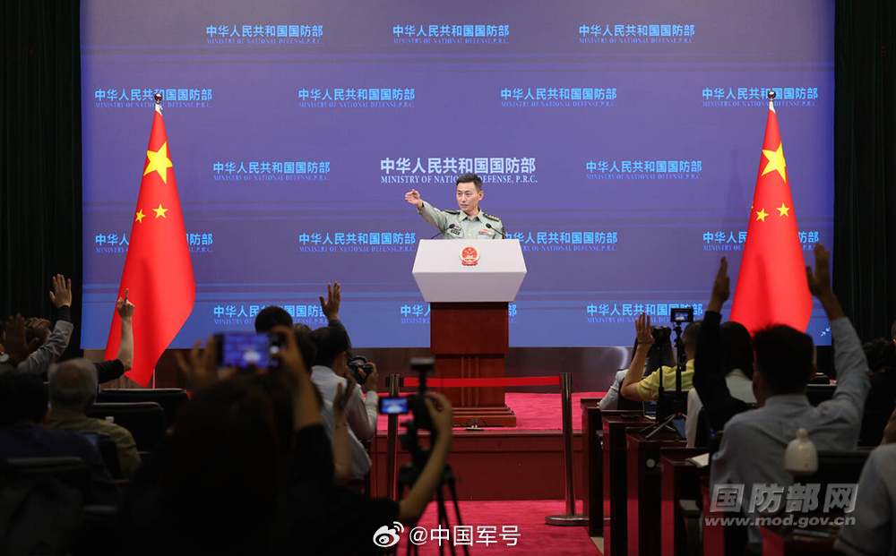 中国国防部:解放军发射洲际导弹完全合法合理