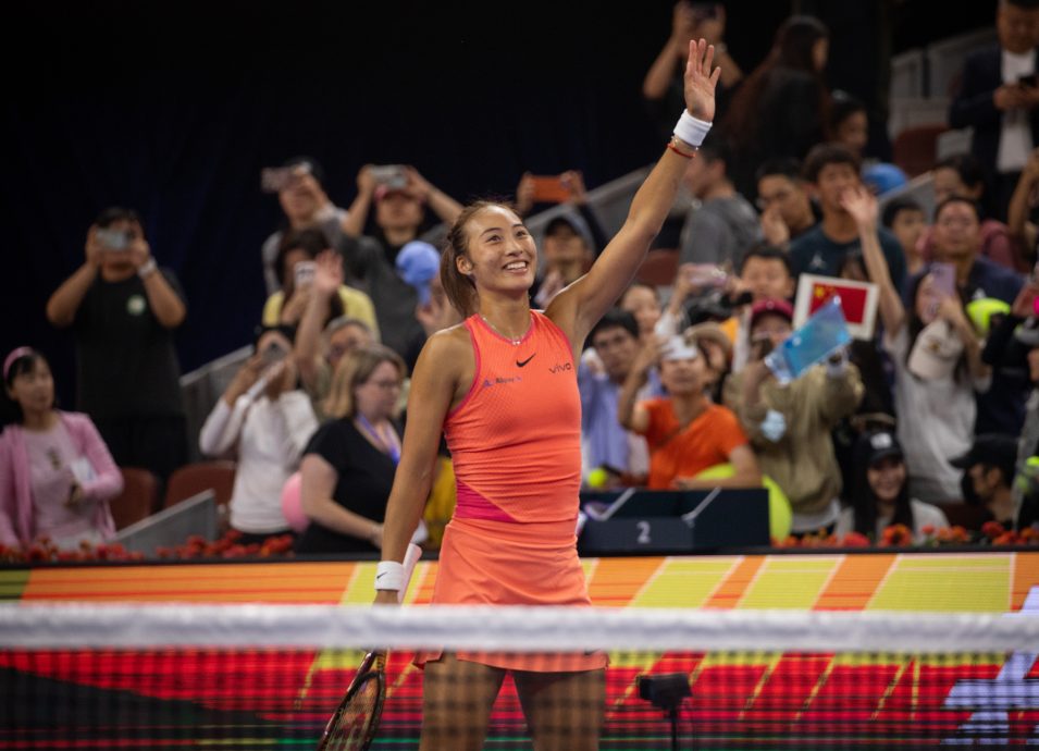 中国网球公开赛|完胜6号种子穆塞蒂 布云朝克特首进500赛8强