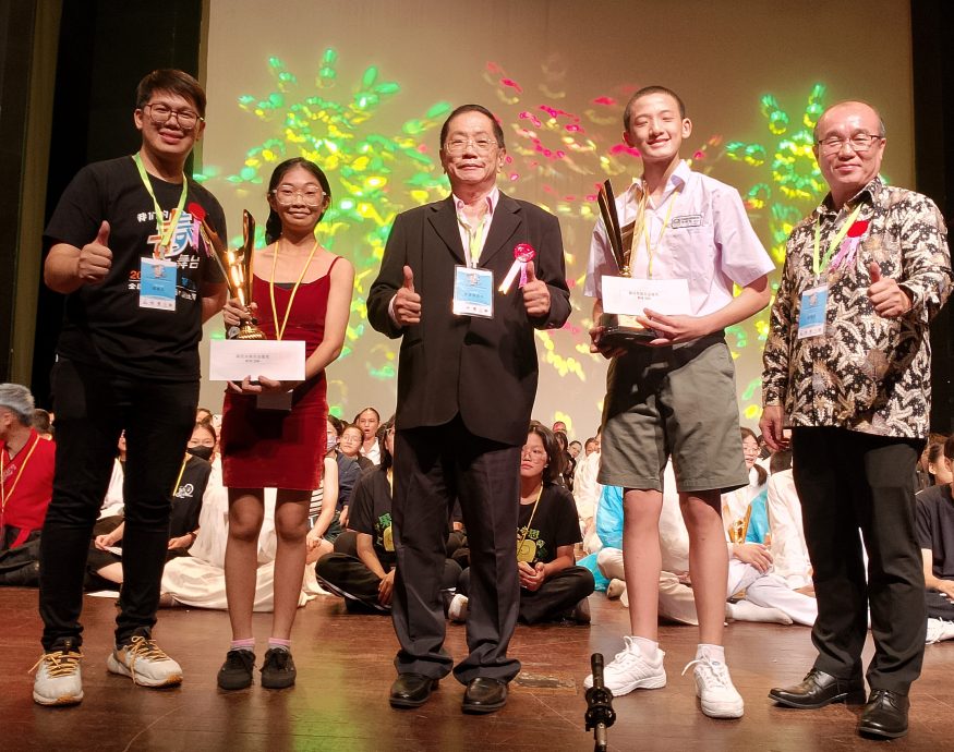 伊美可杯全国中学华语戏剧赛 槟锺灵中学夺7奖