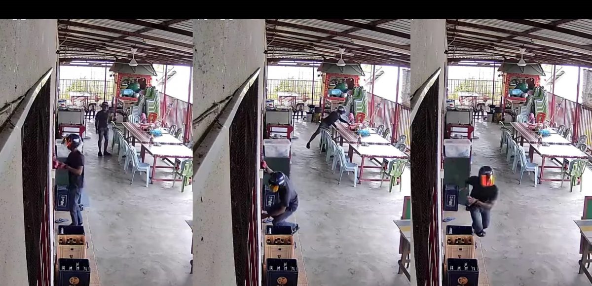 刀匪3度闯青龙宫盗窃,庙宇负责人图阻拦险被砍伤。