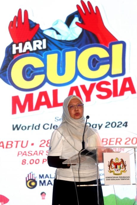 加强食品场所卫生法令 扎丽哈:不达标者不续营业执照