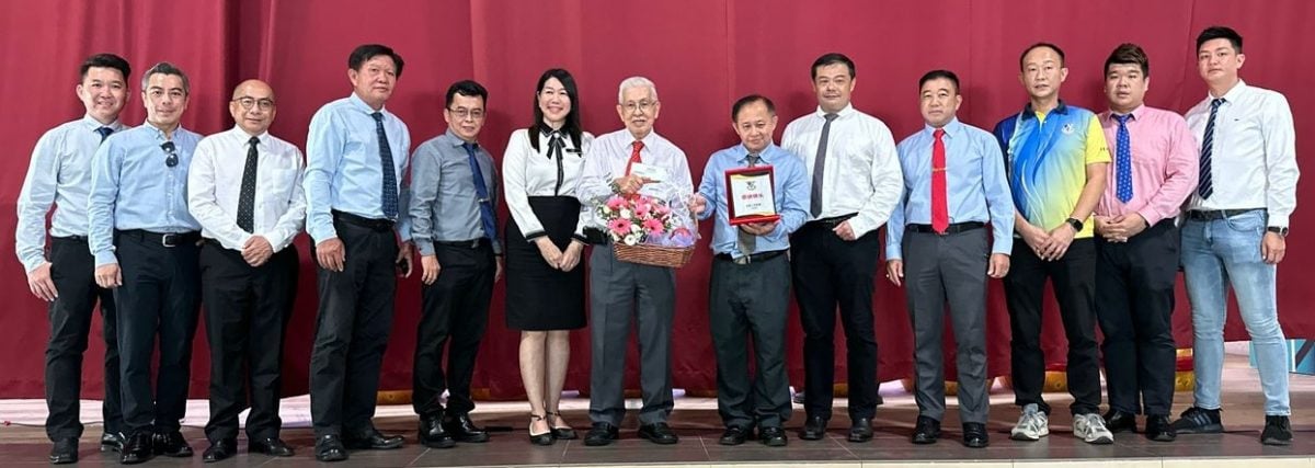 (大北馬)金星小學服務最久的教師,行政副校長吳建賢榮休