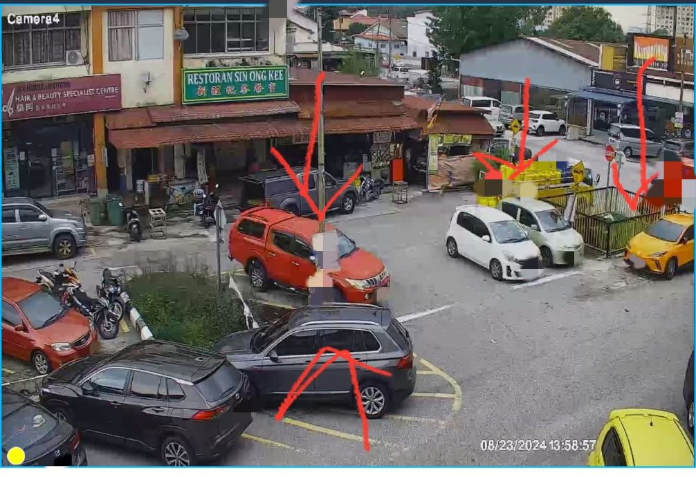 大都会-为防违例停车,路段设安全岛+派月饼