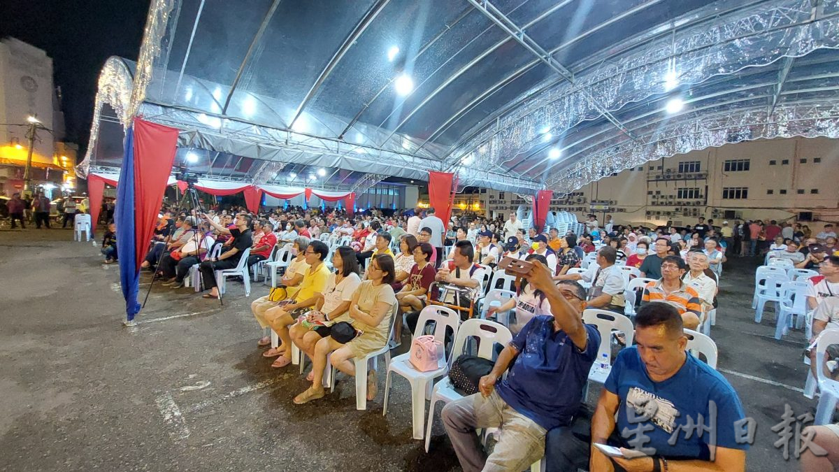 已签发 全国:选前之夜 团结政府大型政治讲座千人“力挺福星”