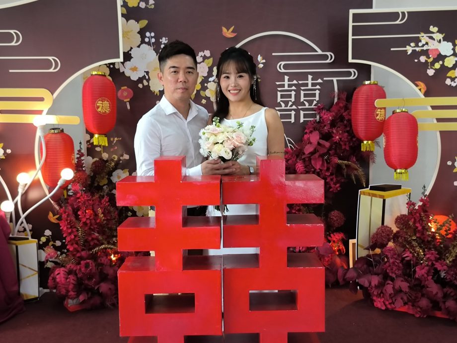 *已签发* 柔:古来德教会9月9日迎来21对新人订终生
