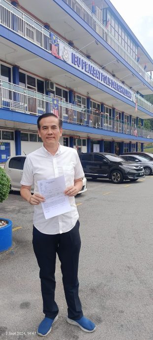 *已签发* 柔:周忠信遭不法之徒冒充当殴斗案和事佬 民众受促提高警惕勿上当