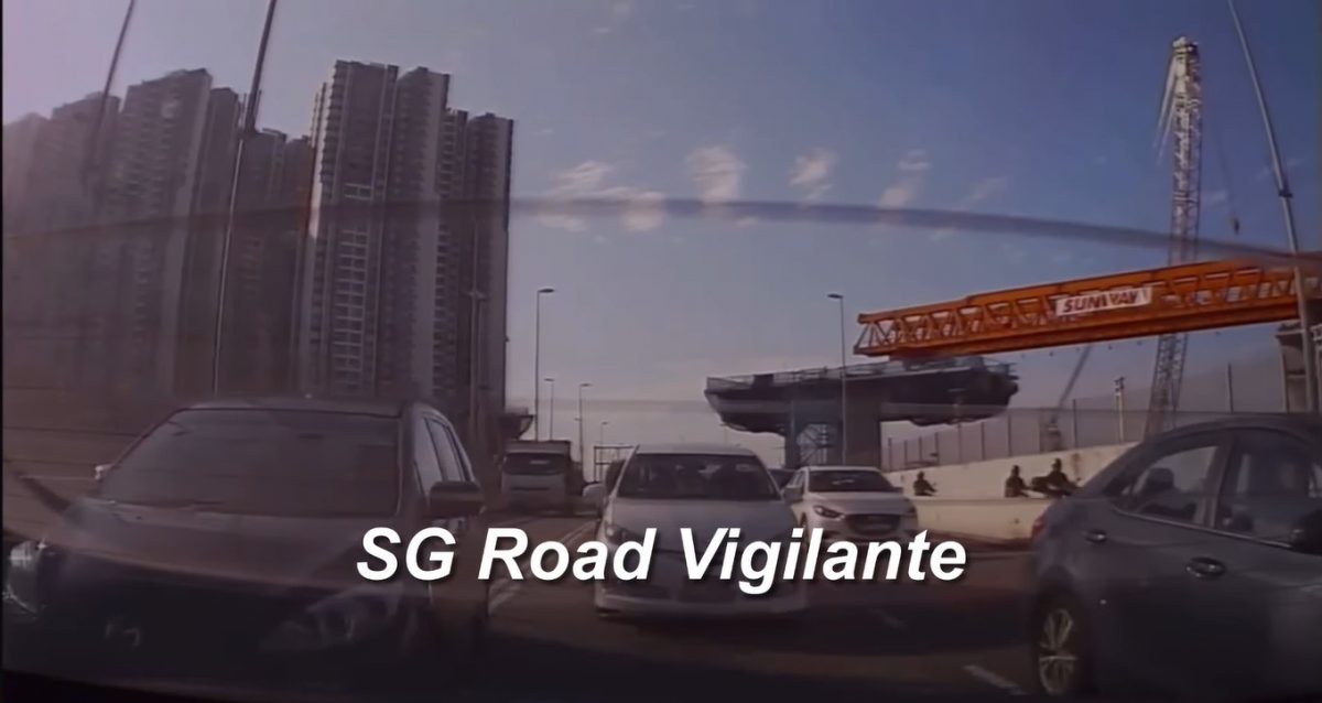 *已签发* 柔:滥用重型车辆通道 狮城车双白线超车接300令吉罚单