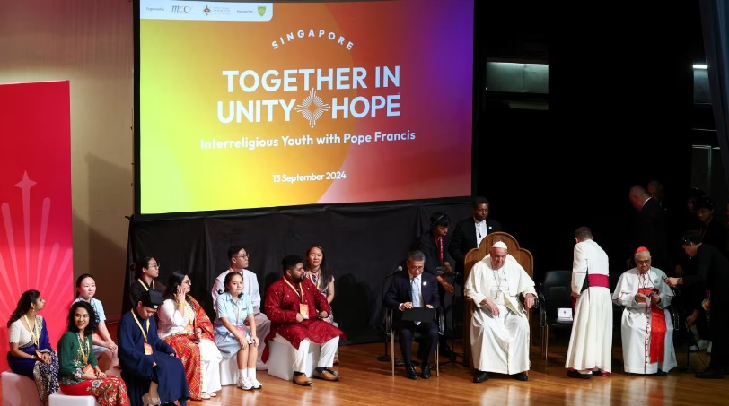 教宗:迈向团结道路上 年轻人要勇敢前进和冒险