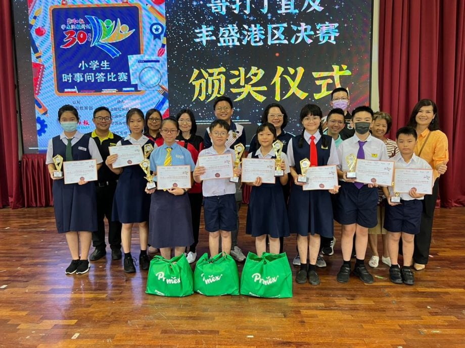 《星洲日报》“学生阅报计划”小学生时事问答比赛,柔602名学生参赛,居全国之冠