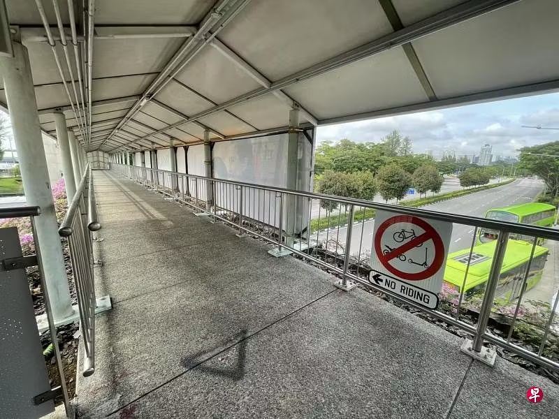 *已签发*柔:狮城二三事:学生天桥上图劫六旬妇 被控不认罪