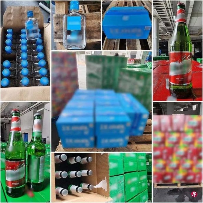 *已签发*柔:狮城二三事:狮城移民局破走私案 起获逾万瓶漏税酒