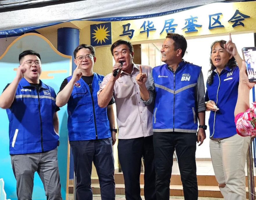 **已签发**柔:陈宗:国阵补选胜选,证人民认为多元中庸最合适