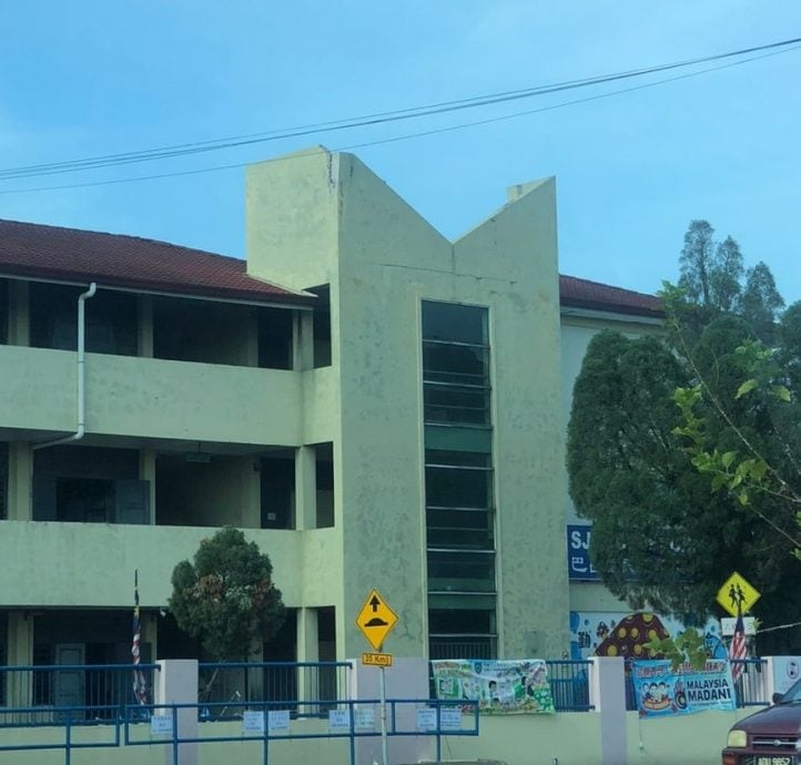 巴占华小建筑现裂痕 陈德杰:JKR已围起 将派员维修