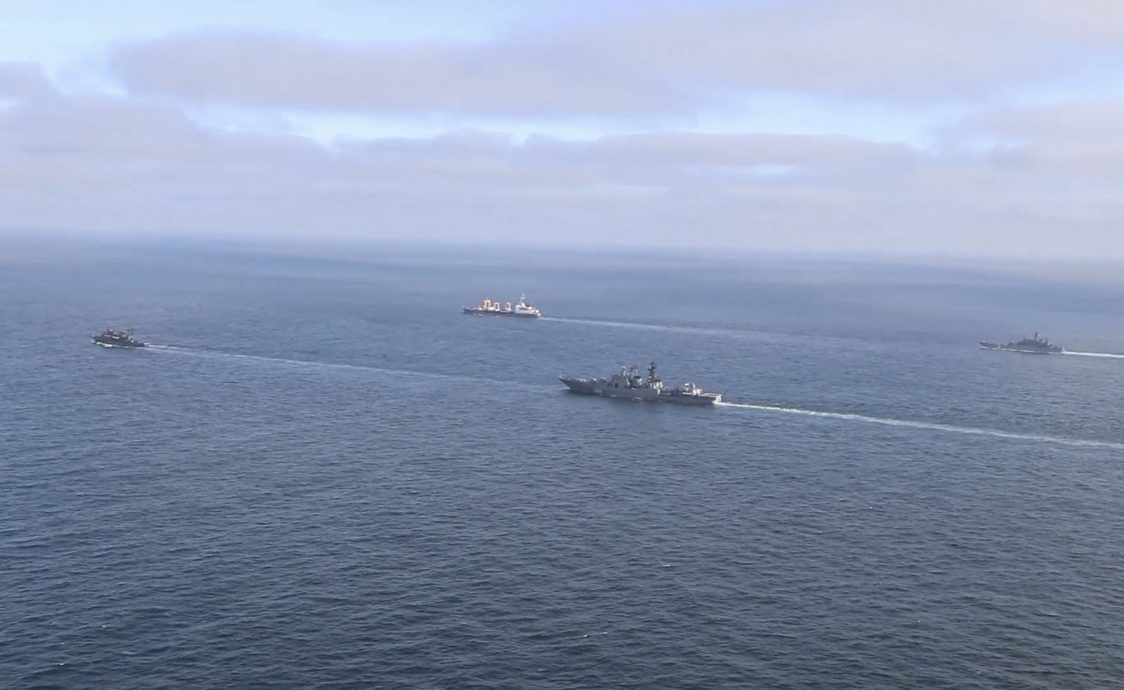 抗衡美国太平洋存在 俄中启动海上军演