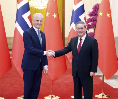 挪威首相:不跟随欧盟向中国电动车加税