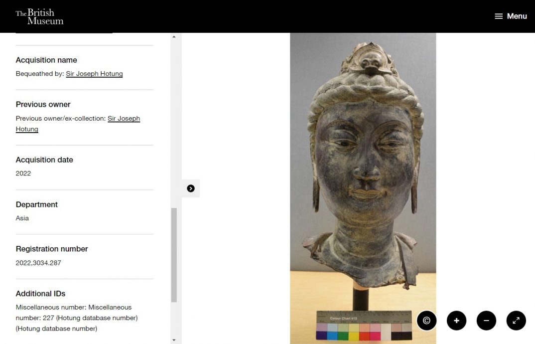 《黑神话:悟空》菩萨像头部藏在大英博物馆?Fact Check另有发现