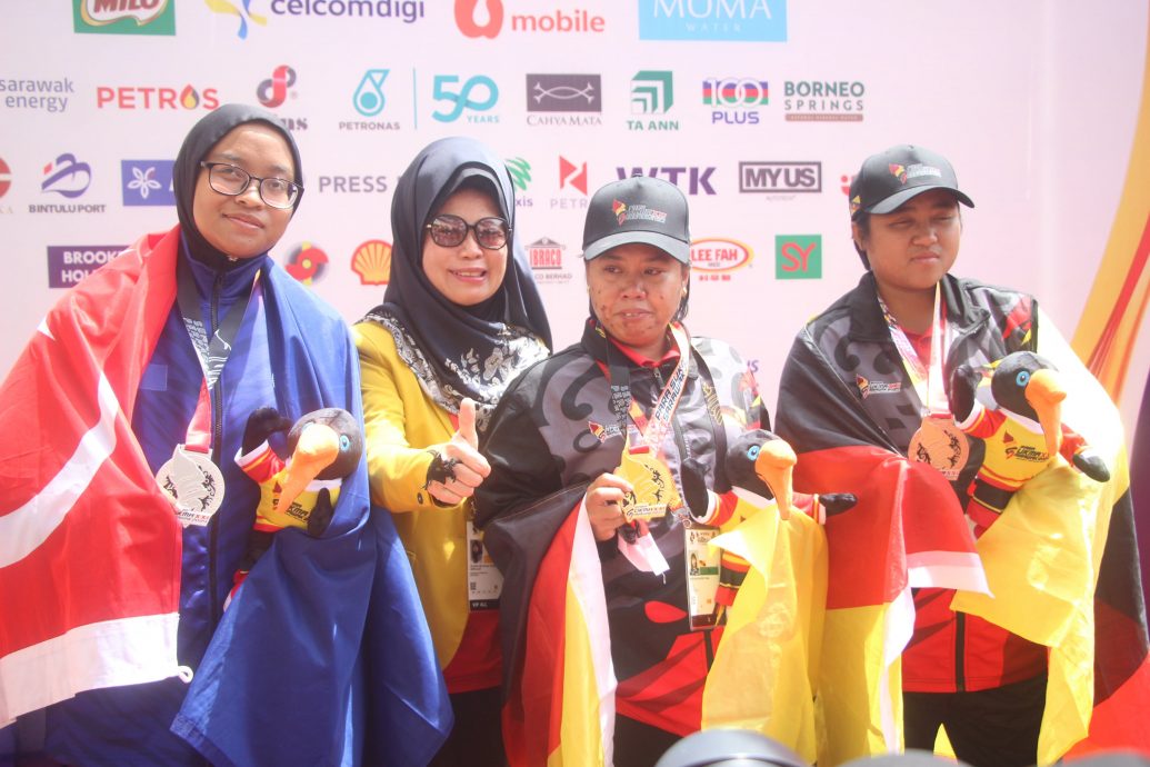 砂拉越大马残运会| 叶顺鸿男铅球破大会纪录 砂田径队续横扫金牌