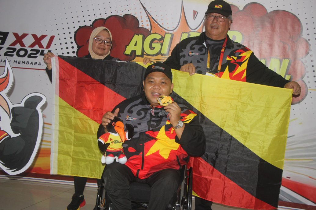 砂拉越大马残运会| 叶顺鸿男铅球破大会纪录 砂田径队续横扫金牌