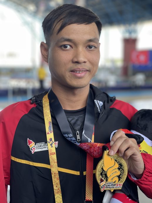 砂拉越大马残运会| 车祸失右臂自强不息 鲁斯典托游出新希望