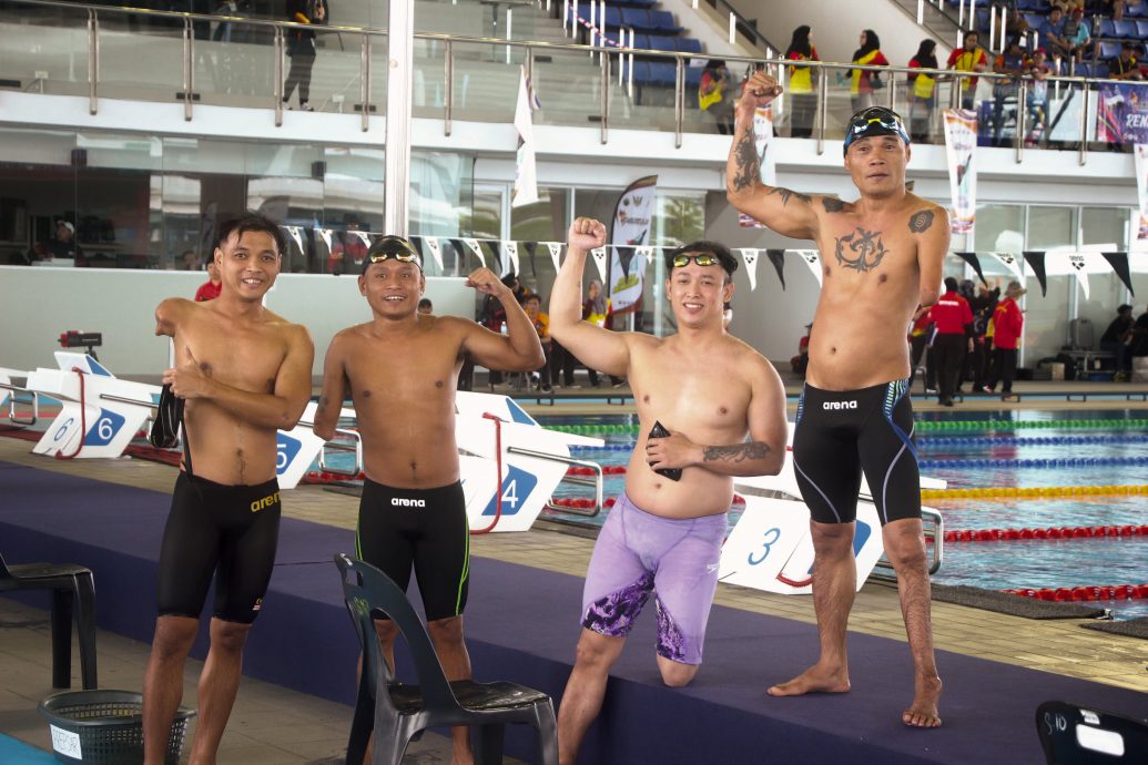 砂拉越马残运会|砂泳军团首日夺5金  法莱登达旺3金抢尽风头