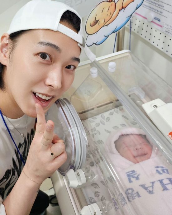 结婚10年喜获麟儿 晟敏:比任何瞬间都要感动