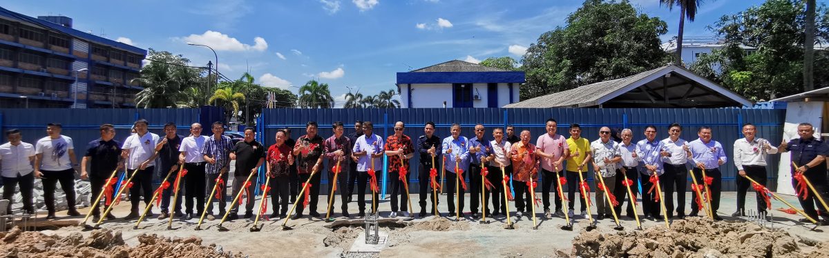 警民合作“典范” 华社筹建警局礼堂