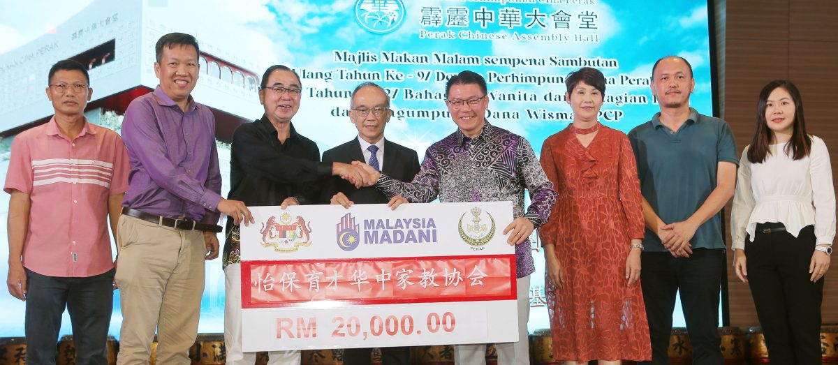 长辈认捐大礼堂300万 关和贵:霹华堂大厦筹获1千万