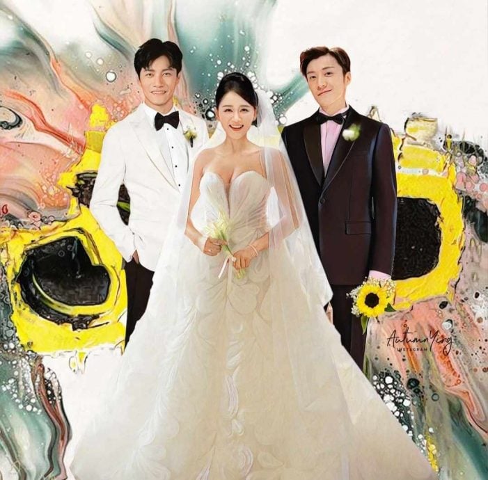 陈乔恩婚礼同框乔任梁 粉丝见插画感动鼻酸